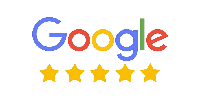 5 out of 5 stars on Google